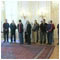 President receives ice hockey veterans on their return from a tournament in Kazakhstan - Bratislava 9.3.2005 [new window]