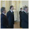 President receives Peter STRAUB, Chairman of the Committee of the Regions of the EU, President of the Landtag of Baden-Wrttemberg - Bratislava - 22.3.2005 [new window]