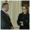 President receives SNS Chairman, Jn SLOTA and SNS Vice-Chairman, Anna BELOUSOVOV - Bratislava - 9.3.2005 [new window]