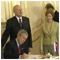 Official reception, President of the USA, G. W. BUSH, Grassalkovich palace Bratislava - 24.2.2005 [new window]
