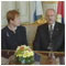 Talks of the presidential couples and delegations of Slovakia and Finland, Bratislava - Presidential Palace - 19 April 2005 [new window]