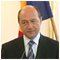 Official visit of  President of Romania Traian BASESCU, Press Conference - Bratislava, Presidential Palace 8 November 2005 [new window]