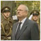 An official visit to the Republic of Estonia,Tallinn, Laying a wreath to the Monument of the Teachers and Students who fell in the war for freedom, 12 October 2005  [new window]