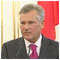 Part 2. Official visit of President of Poland A. KWASNIEWSKI Press Conference Bratislava Presidential Palace  14.-11.2005 [new window]
