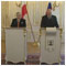 1. Part - Official visit of President of the Republic of Poland  Lech KACZYNSKI to  Slovakia. Press conference of the Presidents of Poland and Slovakia Bratislava Presidential Palace - 22 March 2006 [new window]