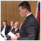 Part 2. A working visit of President H. E. I. Gaparovi to the Federal Republic of Germany Wiesbaden Meeting with Slovaks living in Germany in the building of the Slovak Catholic Mission Return to Slovakia 10 July 2006 [new window]