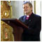 Ecumenical prayers in the St. Barbara Chapel Bratislava Presidential Palace  5 January 2006 [new window]