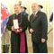 Part 3 - Presentation of the state award of the Order of the 2nd Class White Double Cross to H. E. Mons. Jzef NOWACKI, the Apostolic Nuncius, on the occasion of completing his diplomatic mission to Slovakia Bratislava Presidential Palace 12 December 2007 [new window]