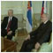 Official visit to Slovakia of President of the Republic of Serbia H. E. Boris TADI Talks between the Presidents of the Slovak Republic and the Republic of Serbia Bratislava Presidential Palac Reception Lounge 24 April 2007 [new window]