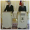 Part 1 - Official visit to Slovakia of President of the Republic of Serbia H. E. Boris TADI Press conference of the Presidents of the Slovak Republic and the Republic of Serbia Bratislava Presidential Palace Large Lounge 24 April 2007 [new window]