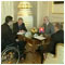 Reception of  officials of the Slovak Paralympic Committee - Bratislava - Presidential Palace 11 February 2008 [new window]