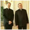 Part 1 - Reception of Mons. Stanislav ZVOLENSK, the Archibishop Metropolitan of Bratislava, and Mons. Tom GALLIS, the Diocesan Bishop of ilina Bratislava Presidential Palace 19 March 2008 [new window]