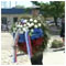 Official visit to the Republic of Poland Gdansk Laying a wreath at the Memorial to Killed Shipyard Workers 7 June 2008 [new window]