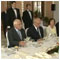 Summit of the Presidents of the V4 Countries Luncheon offered by President H. E. I. Gaparovi and his wife Silvia Pieany 12 September 2008 [new window]