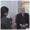 Part 1 - An interview with the MARKZA TV Station Bratislava Presidential Palace 17 December 2010 [new window]