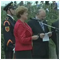 Part 3 - Laying wreaths to the Memorial Barrow of General M. R. tefnik IVANKA pri DUNAJI 4 May 2010 [new window]