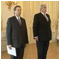 Part 1 - Handing-over of letters of credence to heads of the Slovak diplomatic missions, CANADA - Milan KOLLR, the FEDERAL REPUBLIC OF GERMANY - Igor SLOBODNK Bratislava Presidential Palace 31 May 2010 [new window]