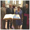 Part 3 - Official launch of the JERUSALEM BIBLE by S. DAL Bratislava St. Martins Cathedral 12 September 2011 [new window]