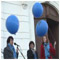 Part 2 - World Autism Awareness Day  blue illumination of the Bratislava Castle Bratislava 1 April 2012 [new window]