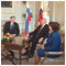 Official visit by President of the Republic of Slovenia H. E. Danilo TRK with his wife Bratislava Presidential Palace Talks of the presidents of Slovakia and Slovenia 12 April 2012 [new window]