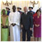 Handing-over of the letters of credence by the Ambassador of the Republic of the Gambia H. E. Mamour Alieuh JAGNE Bratislava Presidential Palace 8 August 2012 [new window]