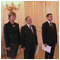 Part 2 - Presentation of letters of credence to the ambassadors of Slovakia - Oga ALGAYEROV  diplomatic mission to Austria, Jn GBOR - Romania, Peter KMEC - USA Bratislava Presidential Palace 14 September 2012 [new window]