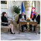 Official visit of President of the Czech Republic Milo ZEMAN and his wife IVANA - Meeting of the presidential couples - Bratislava Presidential Palace 4 April 2013 [new window]