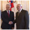 Senate Chairman of the Parliament of the Czech Republic Milan TCH received by the Slovak President - Bratislava Presidential Palace 15 May 2013 [new window]