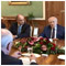 Official visit of President of the Hellenic Republic H. E. Karolos PAPOULIAS with his wife - Plenary talks of the delegations in attendance of the Presidents - Bratislava Presidential Palace 16 September 2013 [new window]