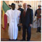 Presentation of letters of credence by Ambassador of the REPUBLIC OF BENIN H. E. Isidore BIO - Bratislava Presidential Palace 21 October 2013 [new window]