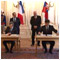 Official visit of President of FRANCE H. E. Francoise HOLLANDE - Signing of the Strategic Partnership Action Plan - Bratislava Presidential Palace 29 October 2013 [new window]