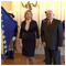 Presentation of letters of credence by Ambassador of BOSNIA and HERZEGOVINA H. E. Danka SAVI - Bratislava Presidential Palace 13 March 2014 [new window]