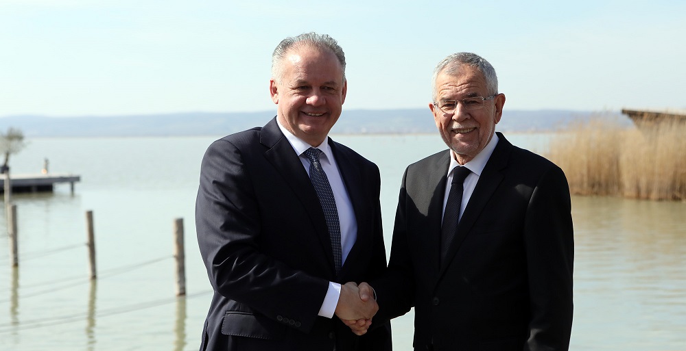 On his farewell visit to Austria, Kiska met with Van der Bellen