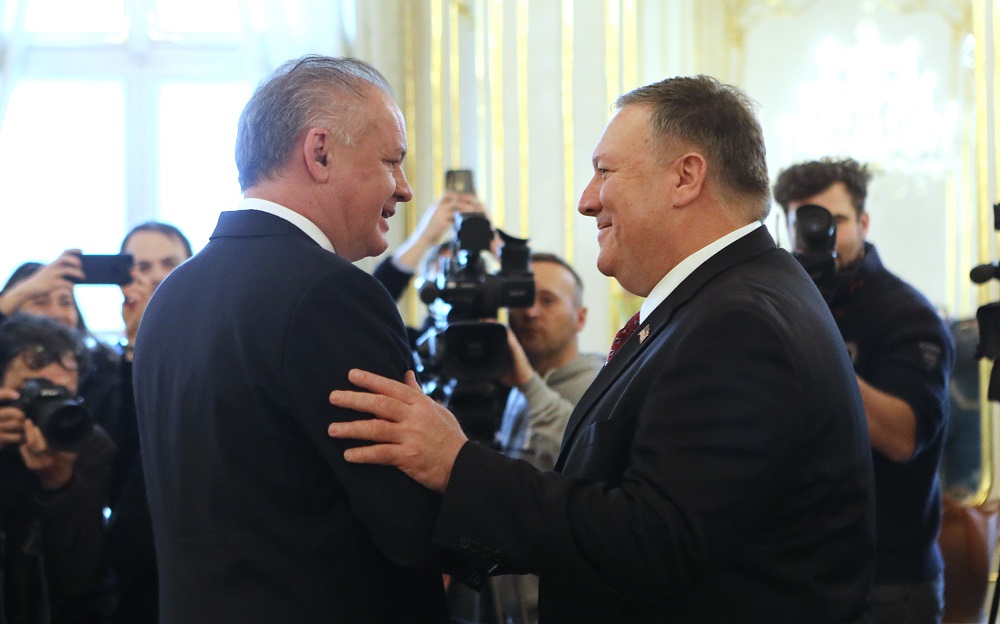 President receives US Secretary of State Mike Pompeo