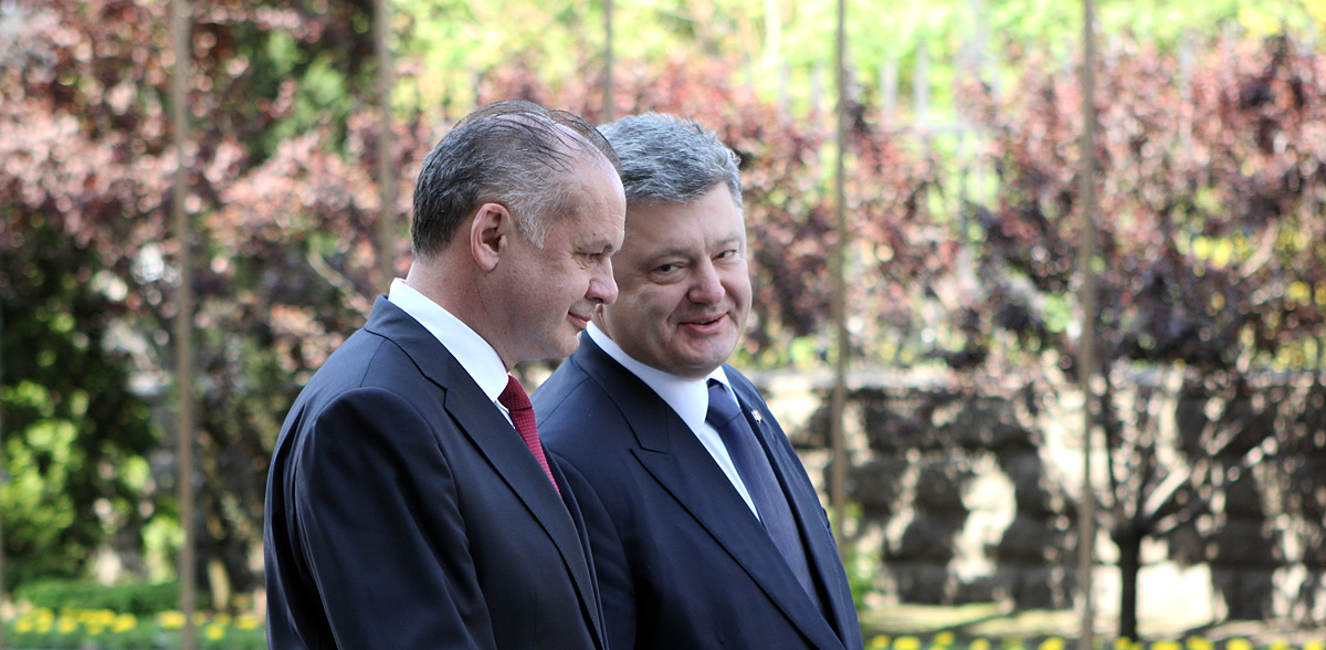 In Ukraine Kiska enquired about reforms and how Slovakia could help