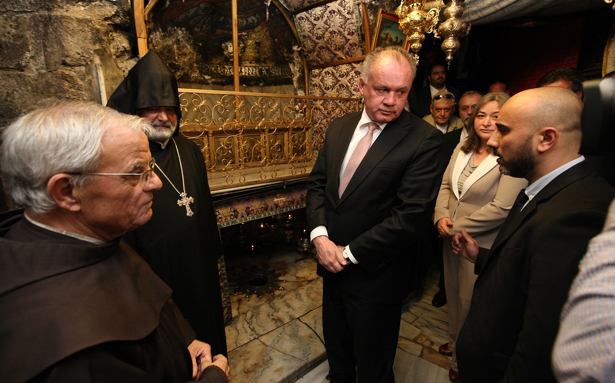 President Kiska in Bethlehem: I wish this experience to every believer