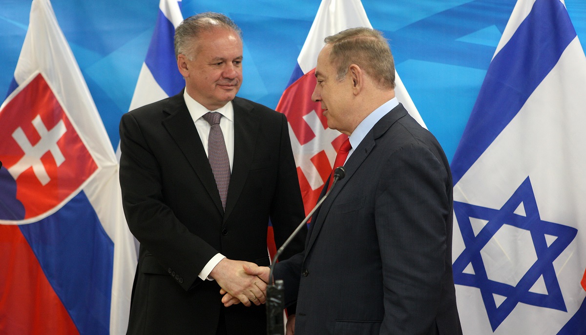 President Kiska held talks with Israeli Prime Minister Netanyahu