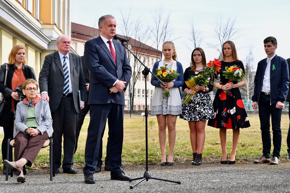 Prezident si pripomenul 75. výročie transportu do koncentračného tábora