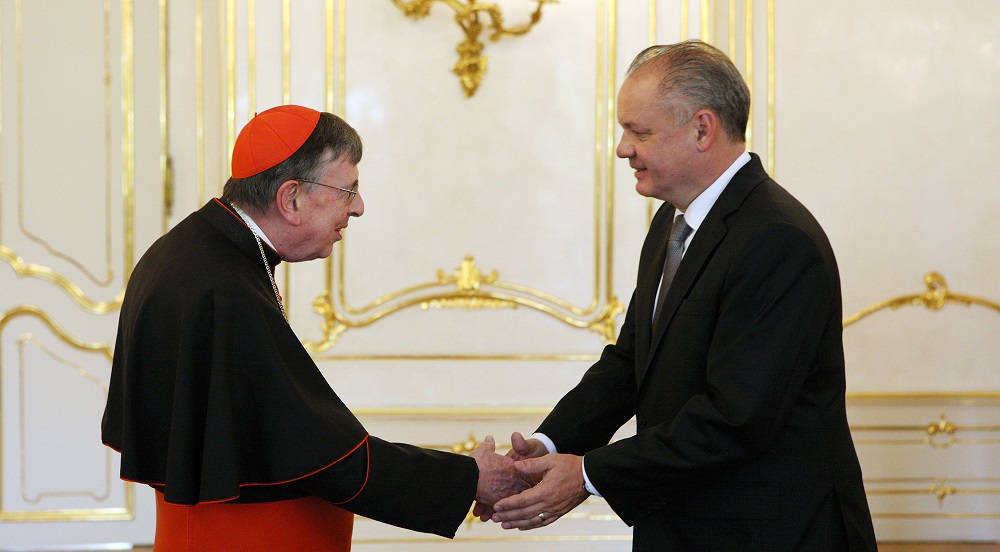 The President discussed extremism with Cardinal Koch