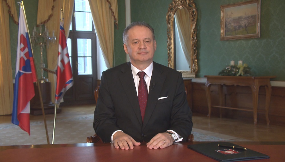 New Year's address by Andrej Kiska