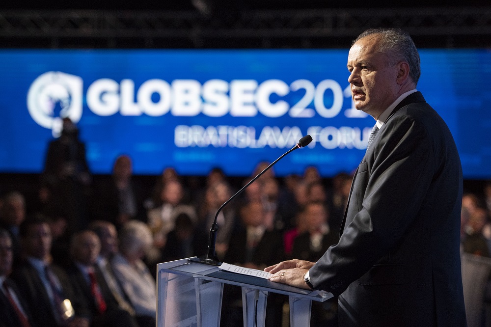 Kiska at Globsec: Unscrupulous politics undermine our democracies