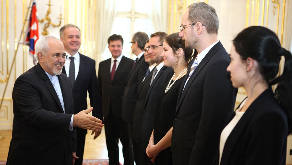 Prezident Kiska prijal iránskeho ministra zahraničia