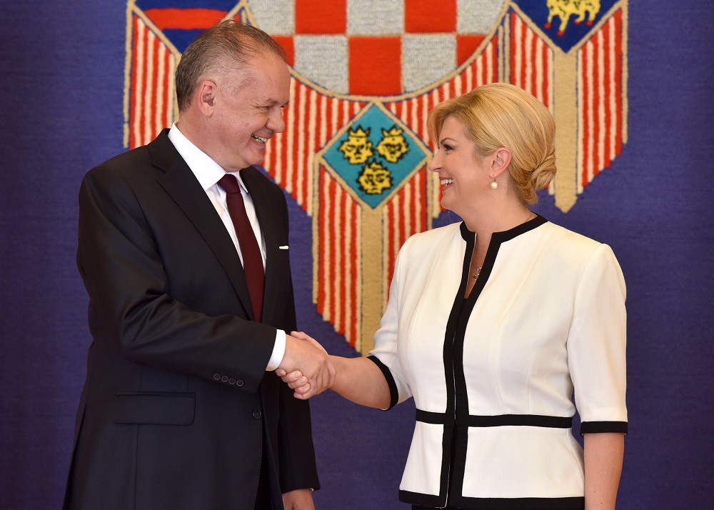 Andrej Kiska in Croatia: We can still improve our cooperation