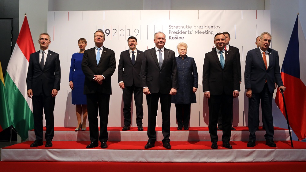 The Presidents of the B9 countries discussed security in Košice 