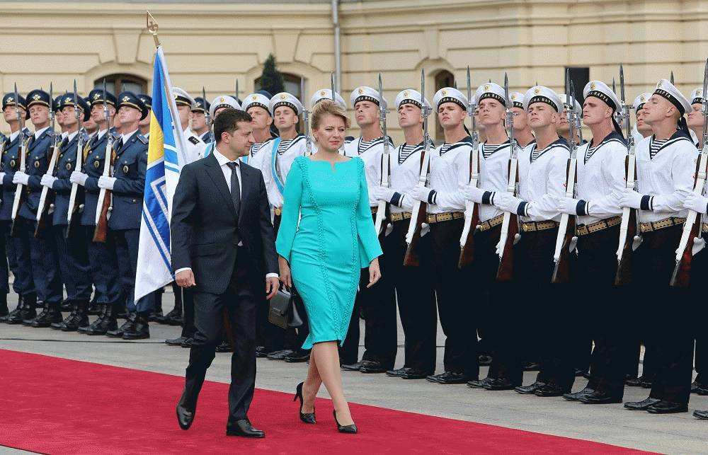 Prezidentka na Ukrajine: Sme za obhajobu vašej suverenity