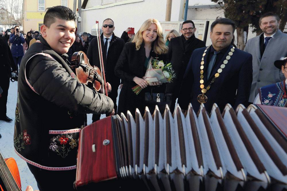 Prezidentka pokračovala v regionálnom výjazde na Spiši 