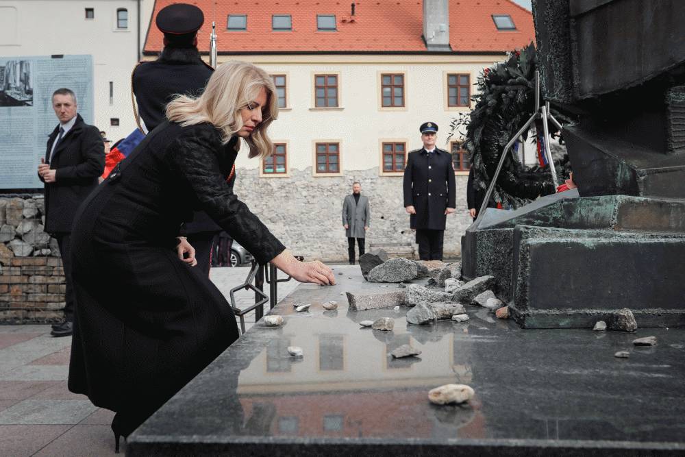 Prezidentka si pripomenula Medzinárodný deň obetí holokaustu 