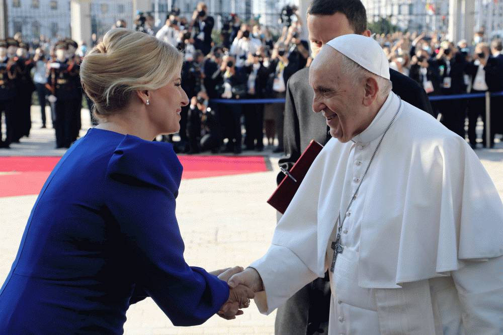 Pope Francis sees Slovakia as a messenger of peace in the heart of Europe