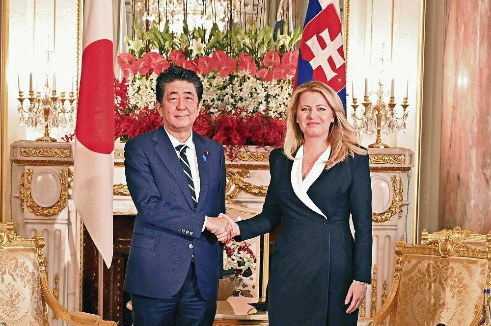 The president met the prime minister of Japan