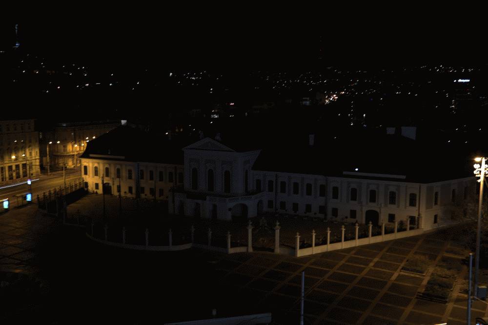 The Presidential Palace Switches off the Lights and Joins Earth Hour